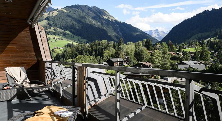Chalet Grand View - Gstaad Saanen Dış mekan fotoğraf