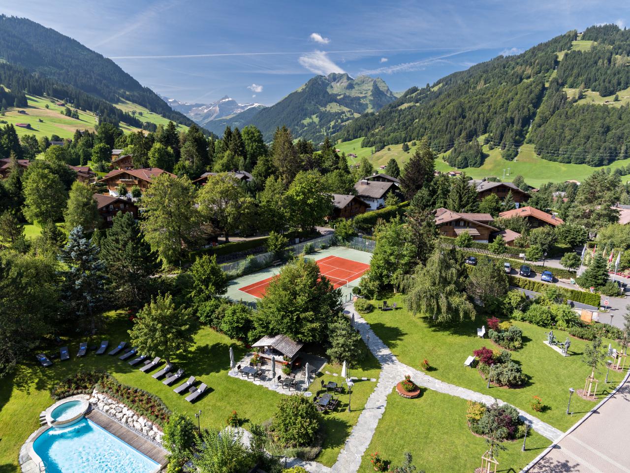 Chalet Grand View - Gstaad Saanen Dış mekan fotoğraf
