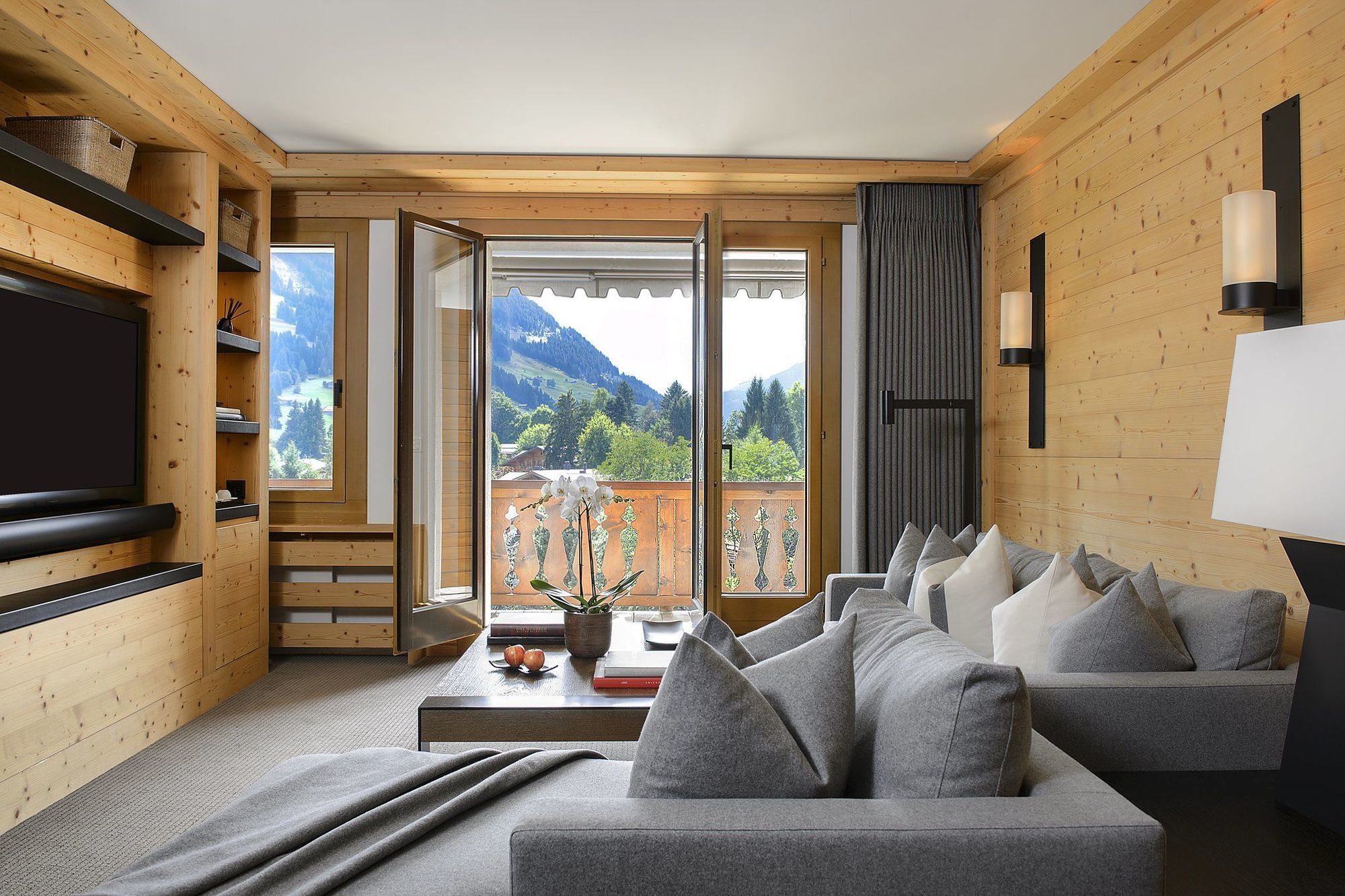 Chalet Grand View - Gstaad Saanen Dış mekan fotoğraf
